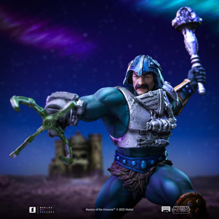Masters of the Universe Man-At-Arms (Snake Armor Ver.) 1/10 Art Scale BBTS Exclusive Limited Edition Statue Gallery Image 4