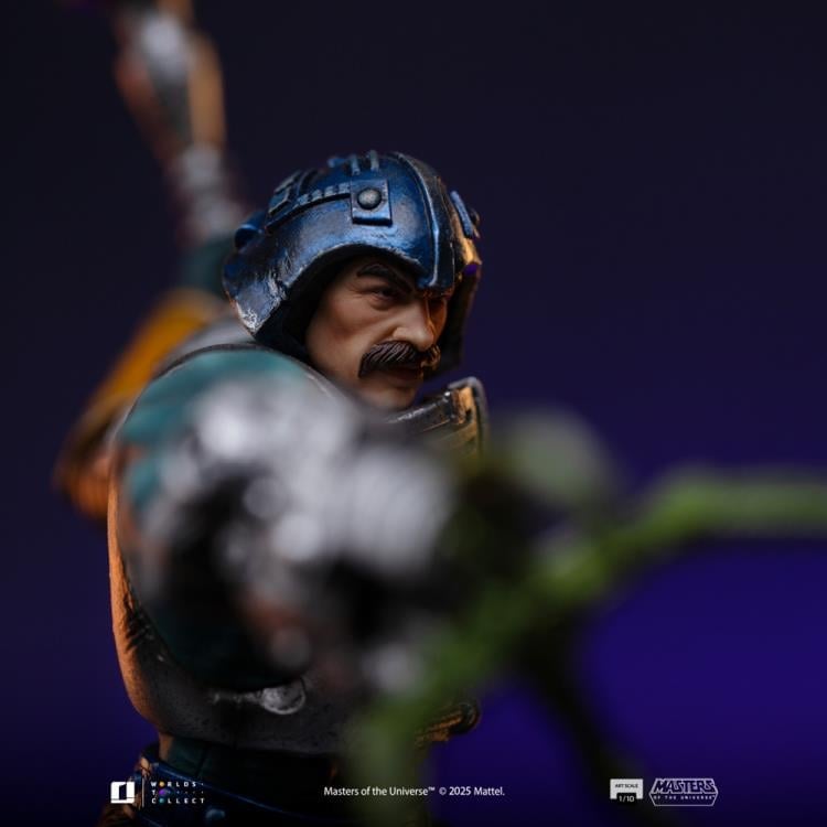Masters of the Universe Man-At-Arms (Snake Armor Ver.) 1/10 Art Scale BBTS Exclusive Limited Edition Statue Gallery Image 6