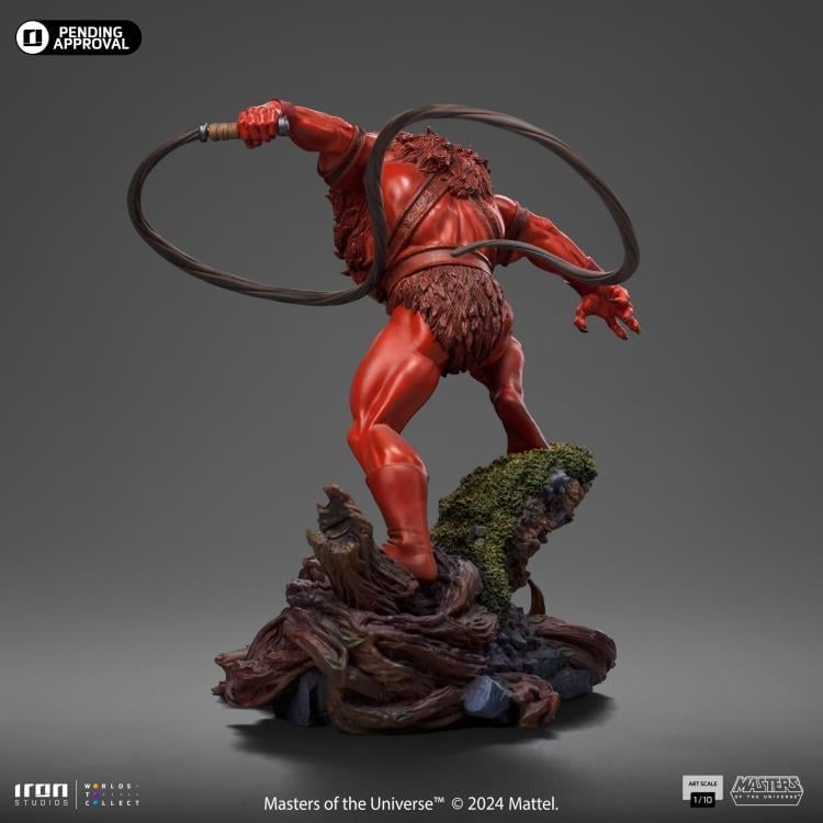 Masters of the Universe Red Beast Man 1/10 Art Scale BBTS Exclusive Limited Edition Statue Gallery Image 6