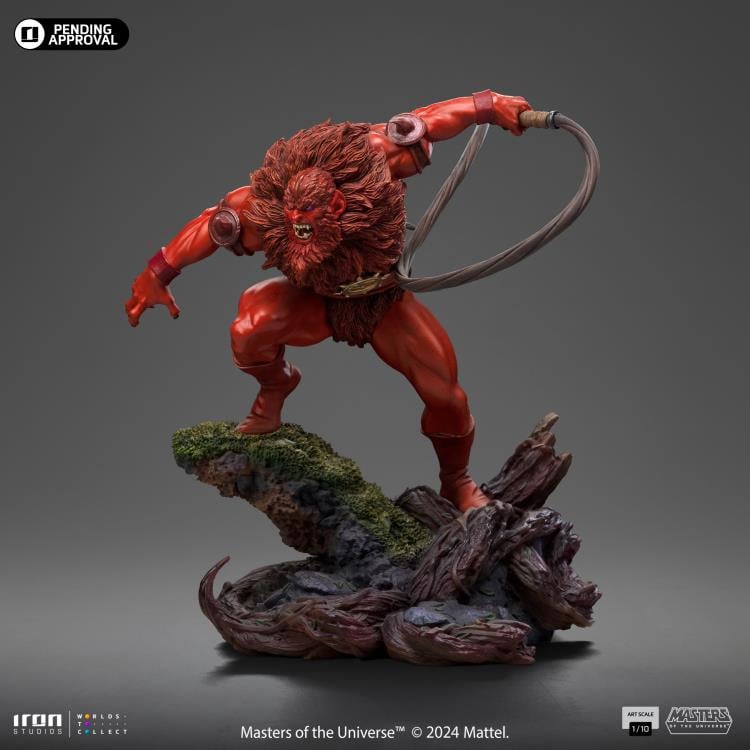 Masters of the Universe Red Beast Man 1/10 Art Scale BBTS Exclusive Limited Edition Statue Gallery Image 4