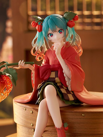 Vocaloid Hatsune Miku (Flower Fairy Winter Cherry) Noodle Stopper Figure Gallery Image 2