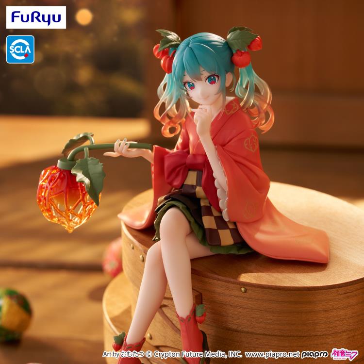 Vocaloid Hatsune Miku (Flower Fairy Winter Cherry) Noodle Stopper Figure Gallery Image 5