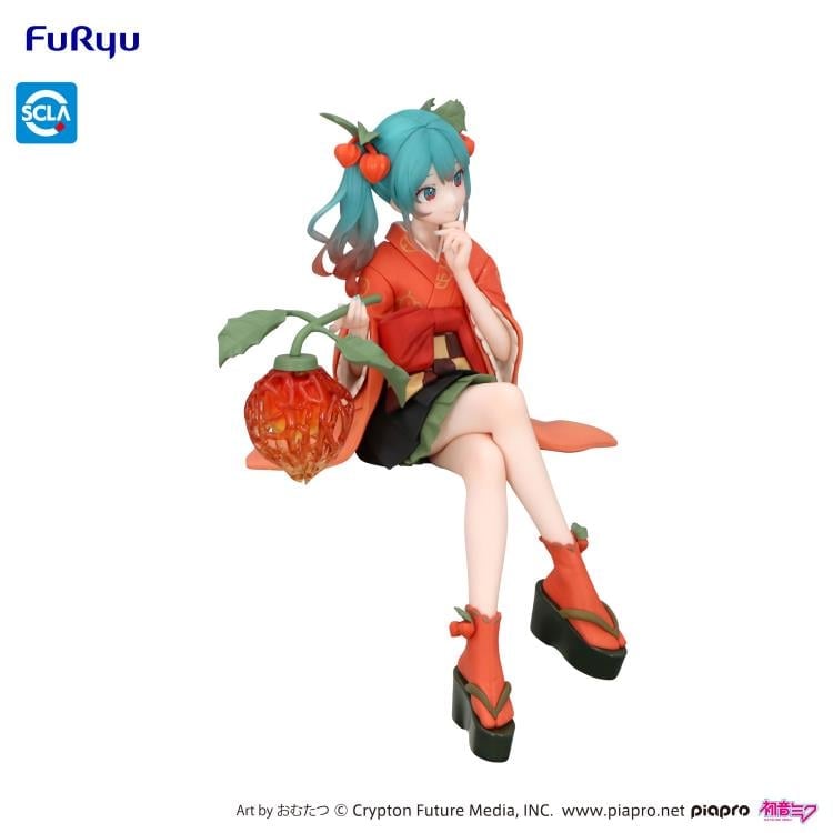 Vocaloid Hatsune Miku (Flower Fairy Winter Cherry) Noodle Stopper Figure Gallery Image 10