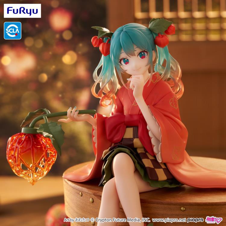 Vocaloid Hatsune Miku (Flower Fairy Winter Cherry) Noodle Stopper Figure Gallery Image 6