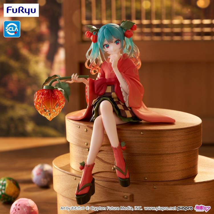 Vocaloid Hatsune Miku (Flower Fairy Winter Cherry) Noodle Stopper Figure Gallery Image 3