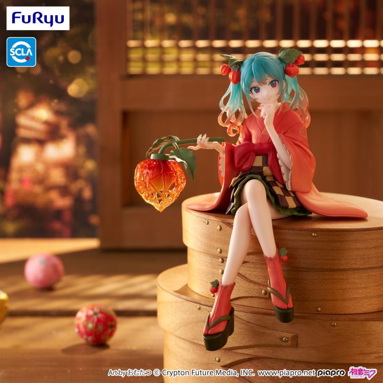 Vocaloid Hatsune Miku (Flower Fairy Winter Cherry) Noodle Stopper Figure Gallery Image 4
