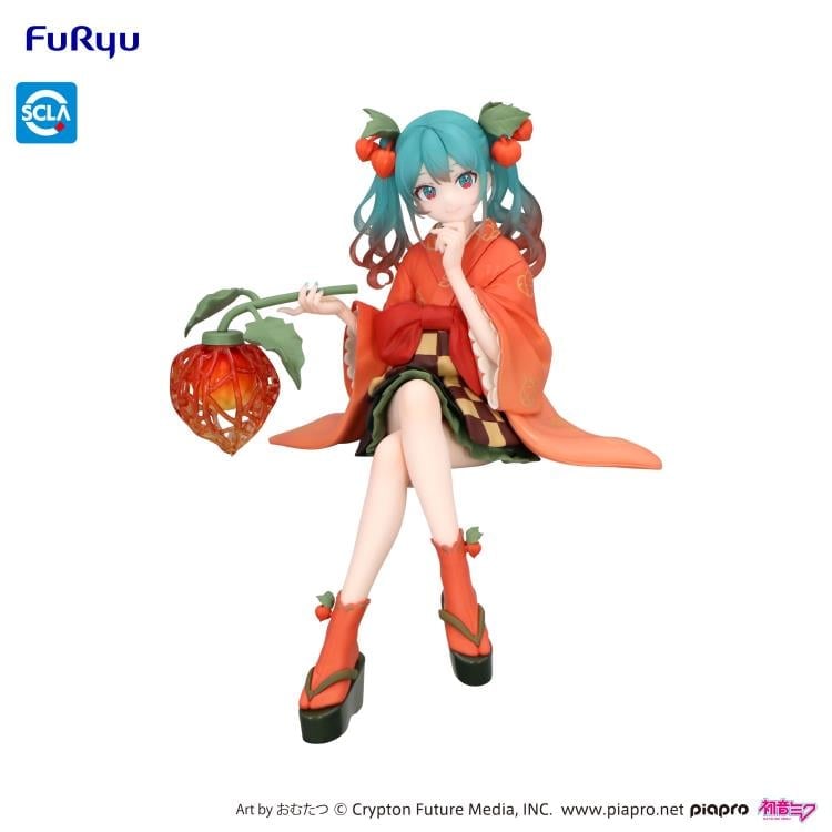 Vocaloid Hatsune Miku (Flower Fairy Winter Cherry) Noodle Stopper Figure Gallery Image 9