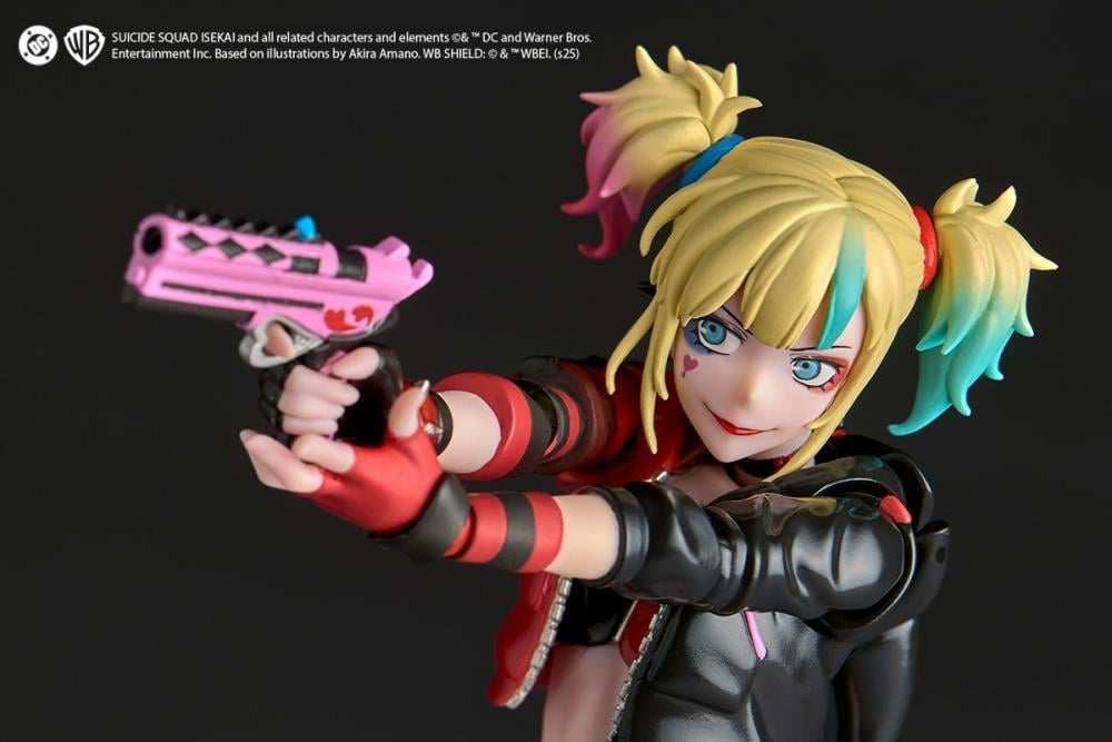 Suicide Squad Isekai Amazing Yamaguchi Revoltech NR082 Harley Quinn Action Figure Gallery Image 13