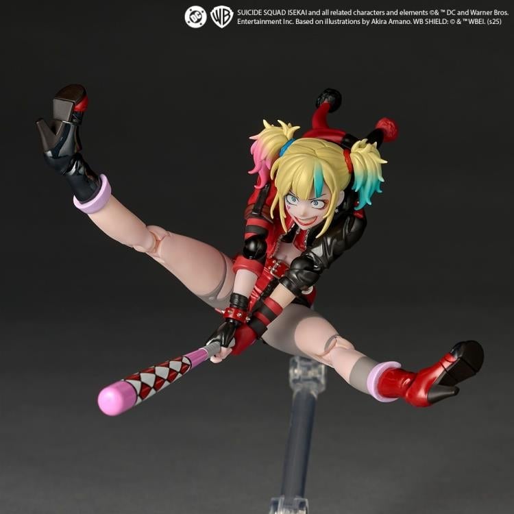 Suicide Squad Isekai Amazing Yamaguchi Revoltech NR082 Harley Quinn Action Figure Gallery Image 9