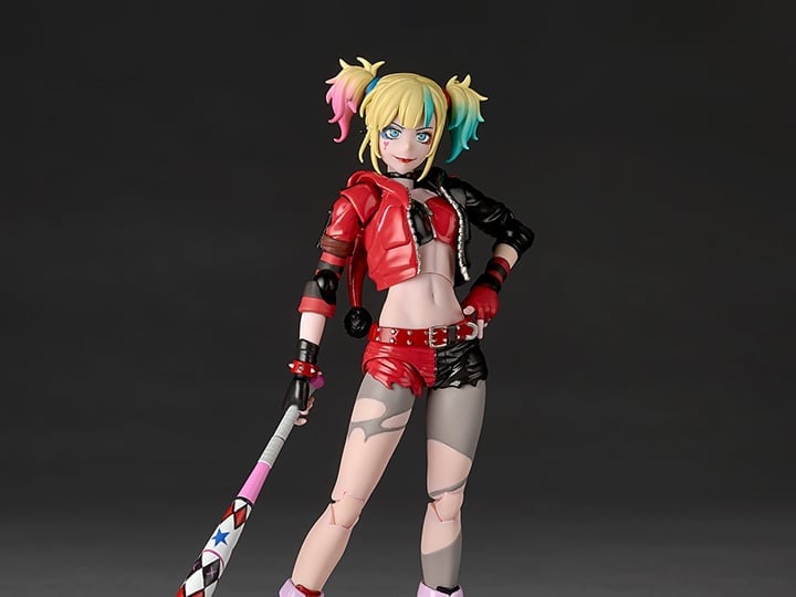 Suicide Squad Isekai Amazing Yamaguchi Revoltech NR082 Harley Quinn Action Figure Gallery Image 1