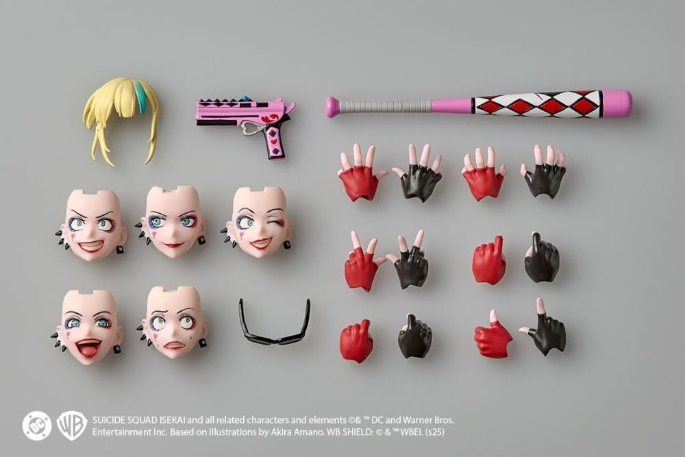 Suicide Squad Isekai Amazing Yamaguchi Revoltech NR082 Harley Quinn Action Figure Gallery Image 14