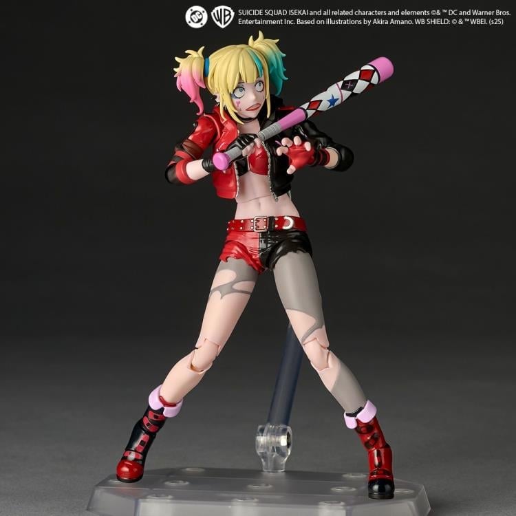 Suicide Squad Isekai Amazing Yamaguchi Revoltech NR082 Harley Quinn Action Figure Gallery Image 10