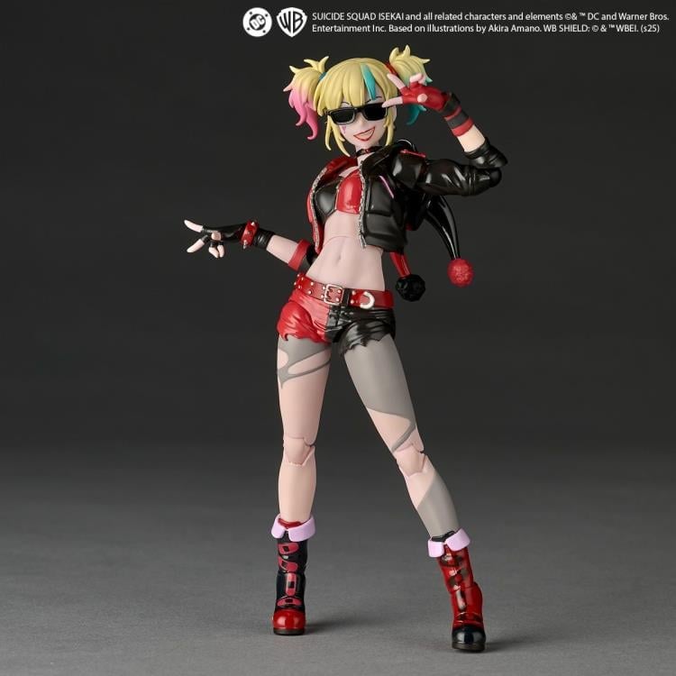 Suicide Squad Isekai Amazing Yamaguchi Revoltech NR082 Harley Quinn Action Figure Gallery Image 4