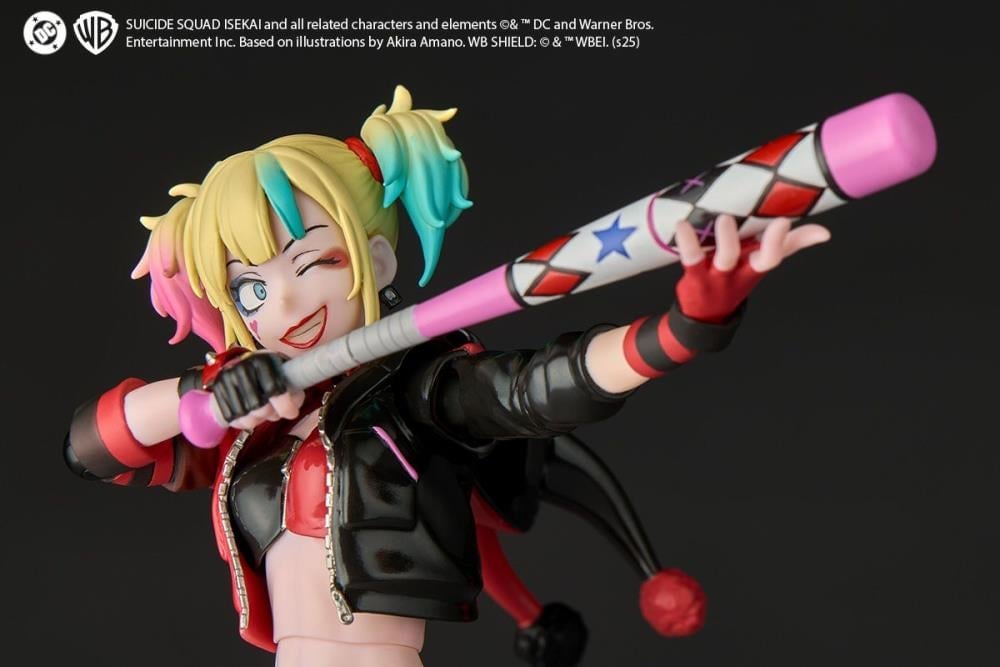 Suicide Squad Isekai Amazing Yamaguchi Revoltech NR082 Harley Quinn Action Figure Gallery Image 12