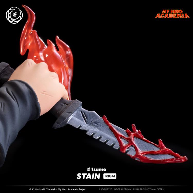 My Hero Academia Ikigai Hero Killer Stain 1/6 Scale Limited Editon Statue Gallery Image 10