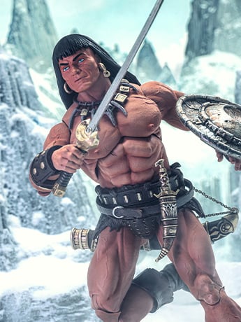 Conan the Barbarian ICON Collectibles 1/12 Scale Action Figure Gallery Image 2