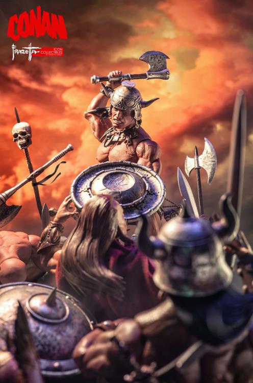 Conan the Barbarian ICON Collectibles 1/12 Scale Action Figure Gallery Image 5