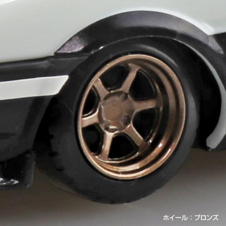 Aoshima Snap Kit No.11CU-WB Toyota Sprinter Trueno Custom (High Tech Two Tone) 1/32 Scale Model Kit Gallery Image 4