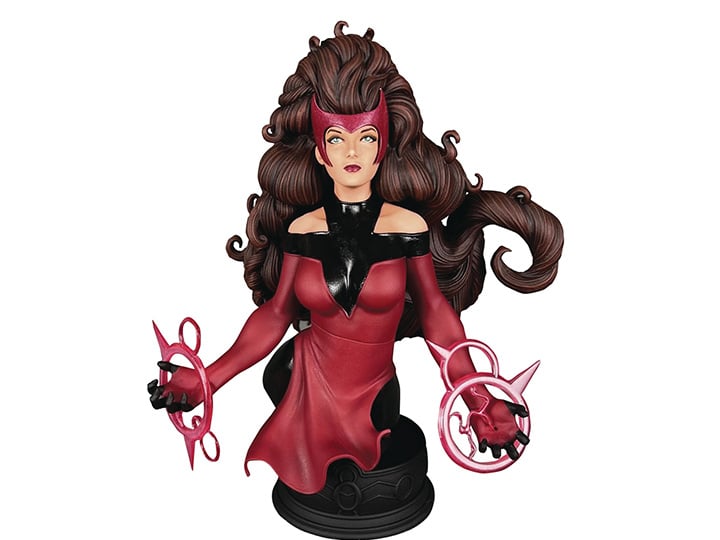 Marvel Comic Scarlet Witch 1/7 Scale Limited Edition Mini Bust Gallery Image 1