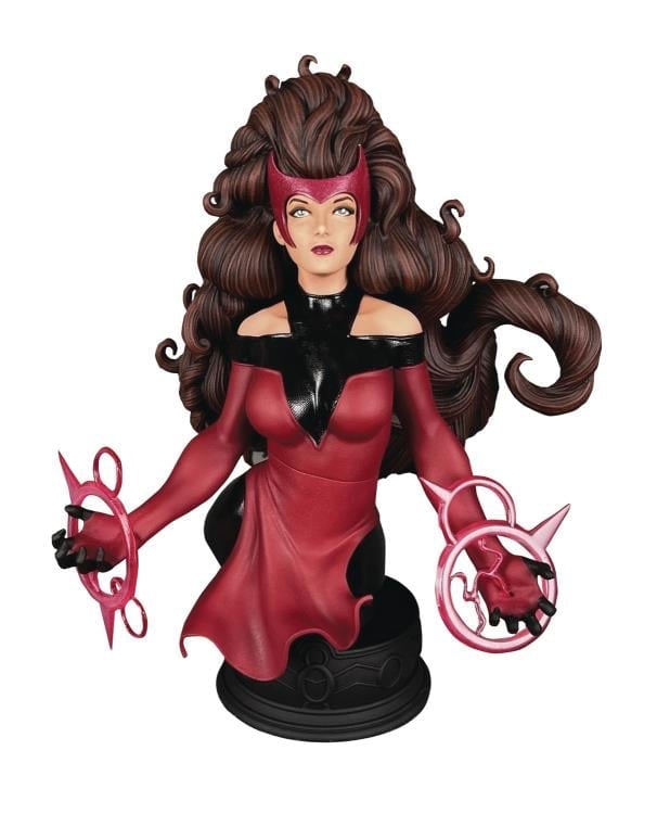 Marvel Comic Scarlet Witch 1/7 Scale Limited Edition Mini Bust Gallery Image 3