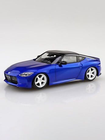 NISSAN　Fairlady Z カラーサンプル Aoshima Snap Kit No.17CU-SB Nissan Fairlady Z RZ34 Custom (Seiran