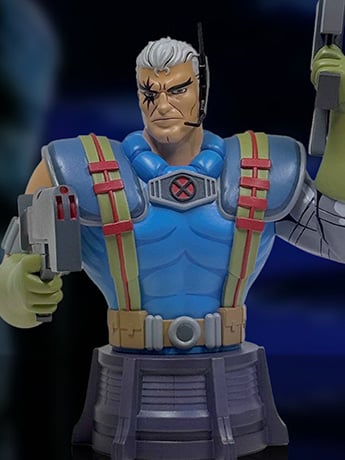 X-Men: The Animated Series Cable 1/7 Scale Limited Edition Mini Bust Gallery Image 2