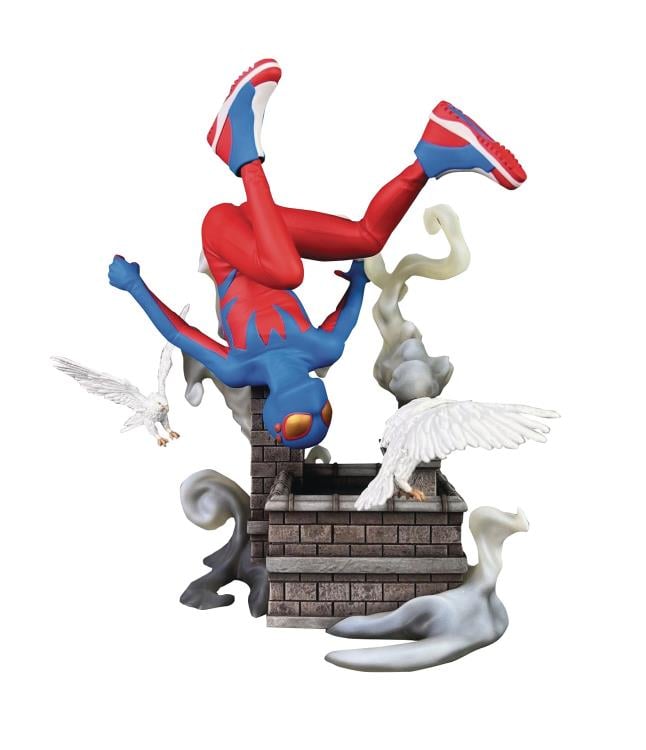 Marvel Gallery Spider-Boy Figure Diorama Gallery Image 12
