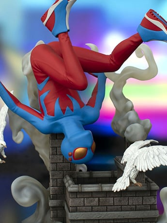 Marvel Gallery Spider-Boy Figure Diorama Gallery Image 2