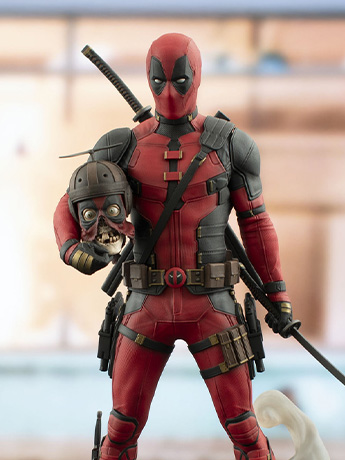 Deadpool & Wolverine Marvel Premier Collection Deadpool 1/7 Scale Statue Gallery Image 2