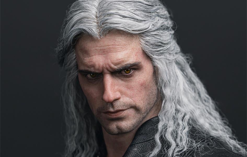 The Witcher (Netflix) Hyperreal Geralt of Rivia 1/3 Scale Statue Gallery Image 16