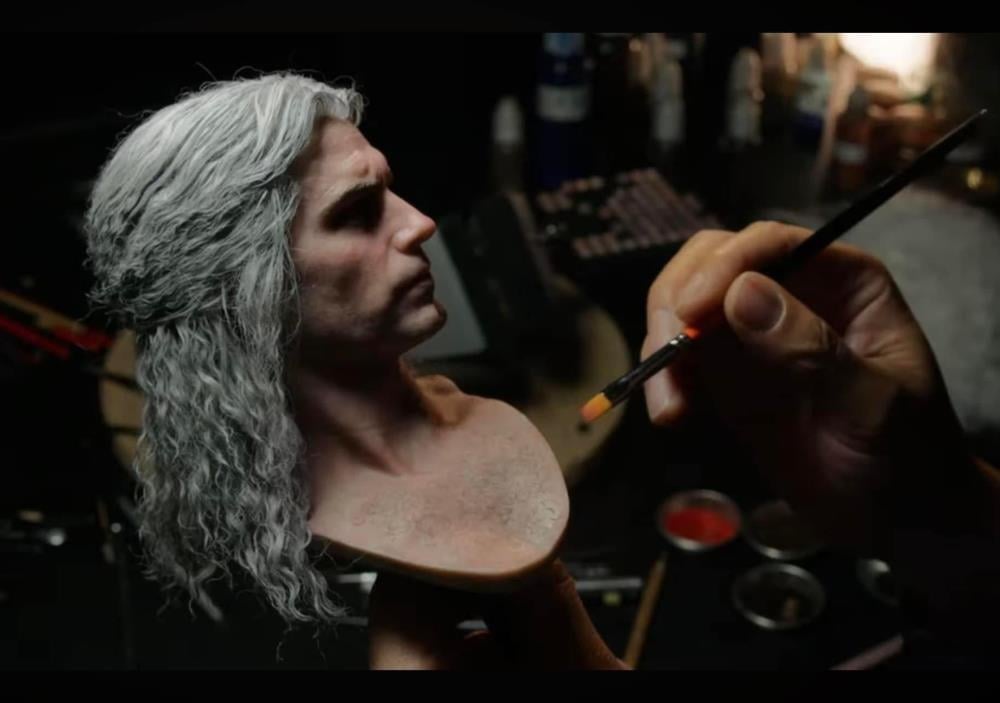 The Witcher (Netflix) Hyperreal Geralt of Rivia 1/3 Scale Statue Gallery Image 22