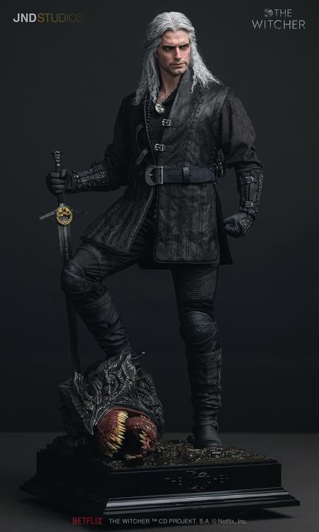The Witcher (Netflix) Hyperreal Geralt of Rivia 1/3 Scale Statue Gallery Image 7