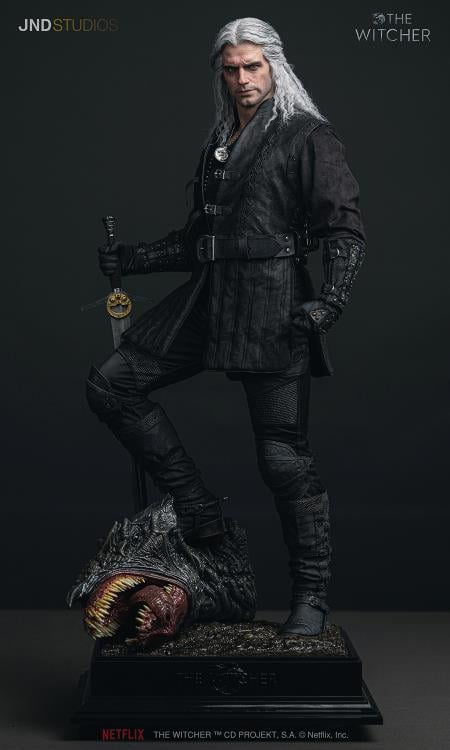 The Witcher (Netflix) Hyperreal Geralt of Rivia 1/3 Scale Statue Gallery Image 3
