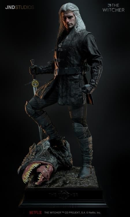 The Witcher (Netflix) Hyperreal Geralt of Rivia 1/3 Scale Statue Gallery Image 11