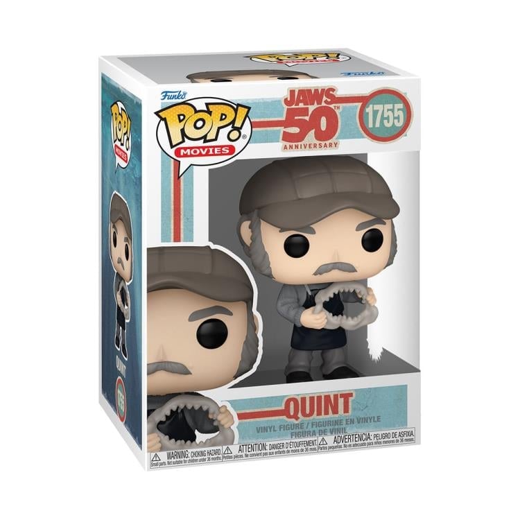 Jaws 50th Anniversary Pop! Movies #1755 Quint