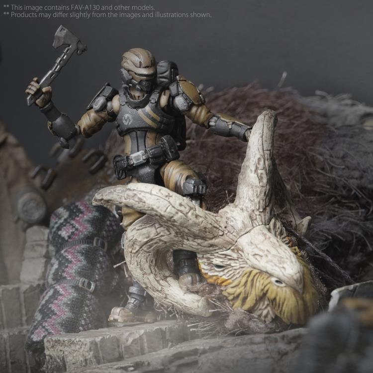 Acid Rain FAV-A130 Cinder Invader 1/18 Scale Action Figure
