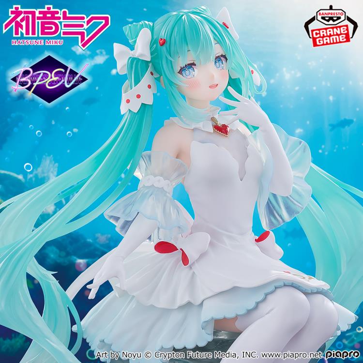 初音ミク BANPRESTO EVOLVE Clearluxe-クリオネ-9点 Vocaloid Banpresto Evolve Clearluxe Hatsune Miku (Clione) Figure