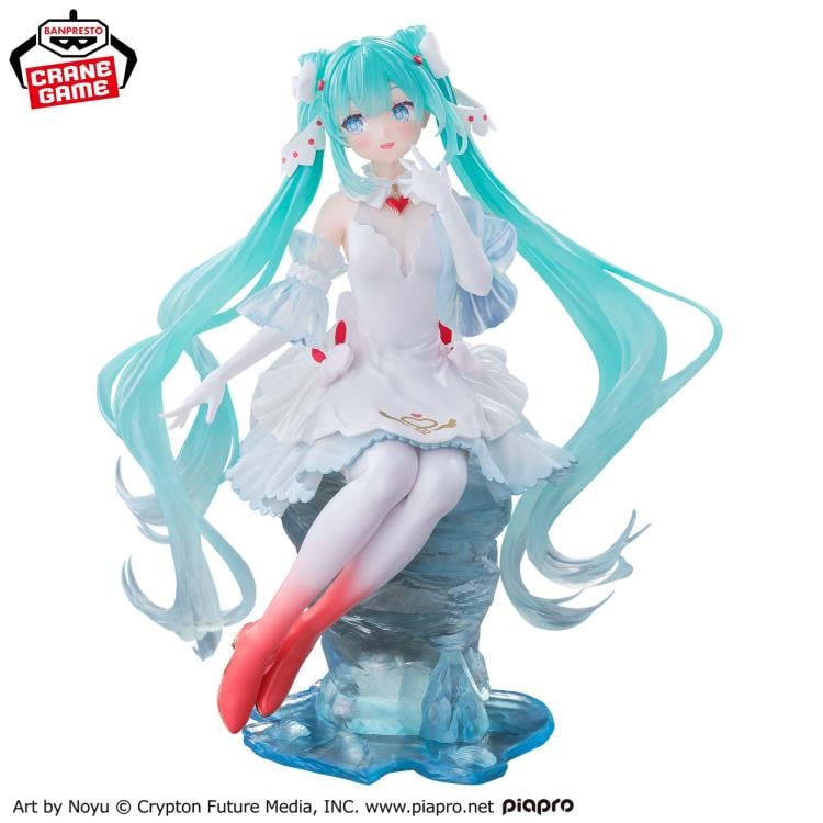 初音ミク BANPRESTO EVOLVE Clearluxe-クリオネ-9点 Vocaloid Banpresto Evolve Clearluxe Hatsune Miku (Clione) Figure