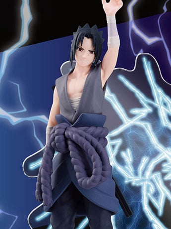 Naruto: Shippuden Panel Spectacle Sasuke Uchiha (Lightning from