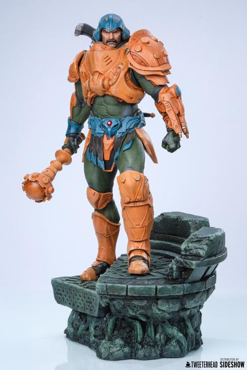 Masters of the Universe Legends Man-at-Arms 1/5 Scale Maquette Gallery Image 9