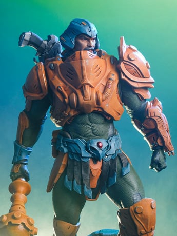 Masters of the Universe Legends Man-at-Arms 1/5 Scale Maquette Gallery Image 2