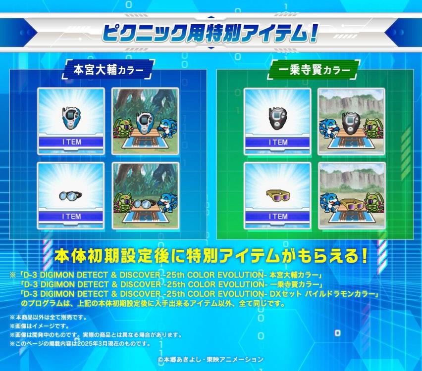 Digimon Adventure 25th Color Evolution D-3 Detect & Discover