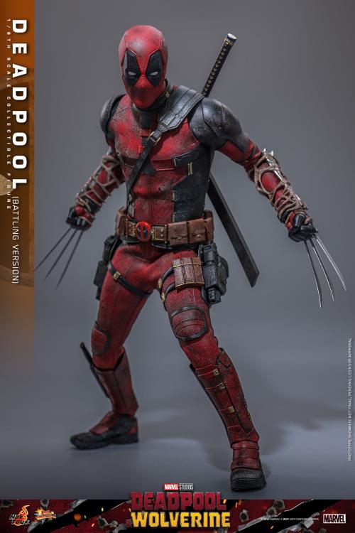 Deadpool & Wolverine MMS782 Deadpool (Battling Ver.) 1/6th Scale