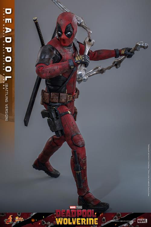 Deadpool & Wolverine MMS782 Deadpool (Battling Ver.) 1/6th Scale