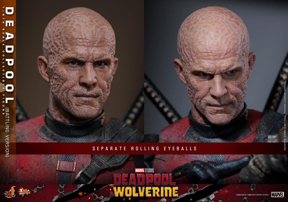 Deadpool & Wolverine MMS782 Deadpool (Battling Ver.) 1/6th Scale