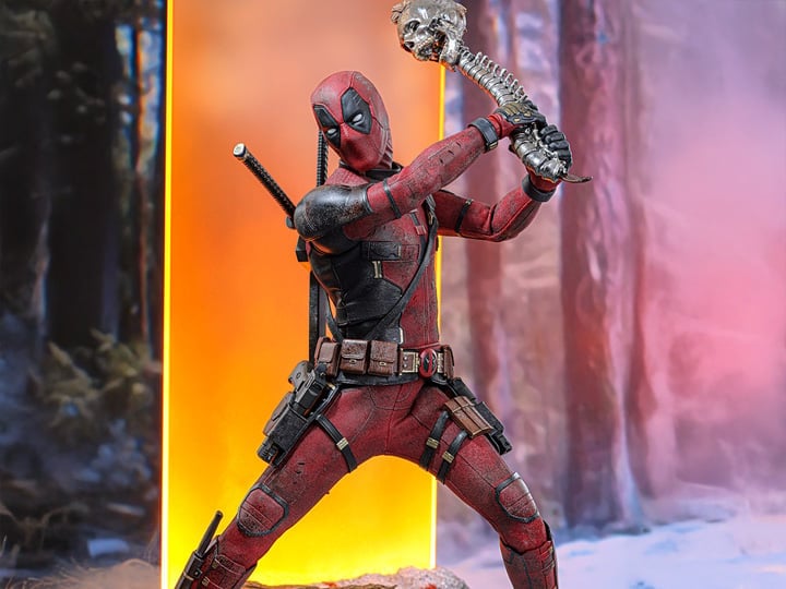 Deadpool & Wolverine MMS782 Deadpool (Battling Ver.) 1/6th Scale
