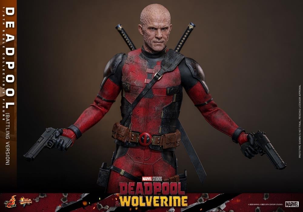 Deadpool & Wolverine MMS782 Deadpool (Battling Ver.) 1/6th Scale