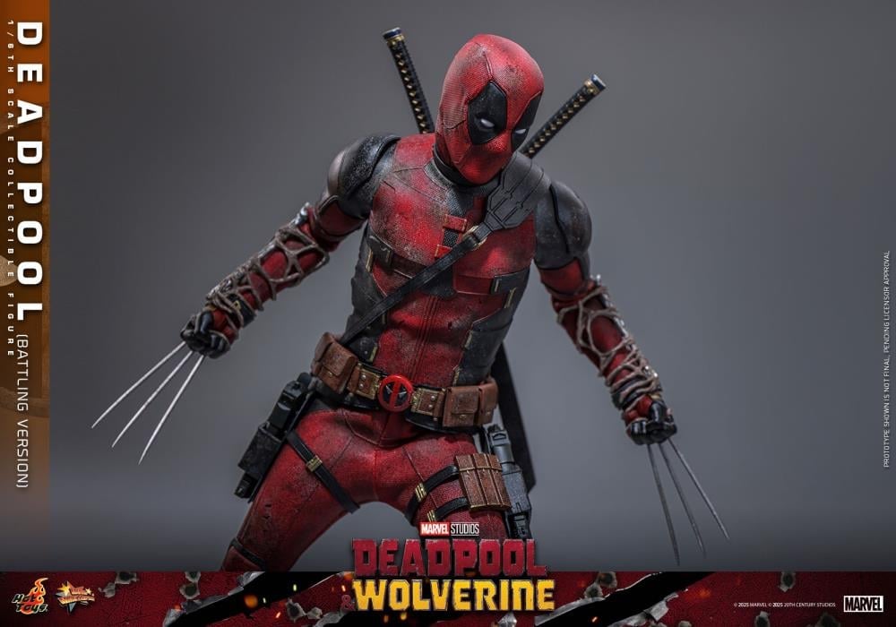 Deadpool & Wolverine MMS782 Deadpool (Battling Ver.) 1/6th Scale
