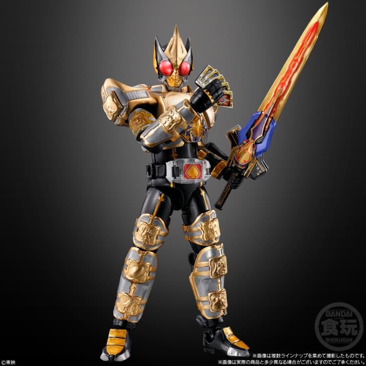 Kamen Rider Blade So-Do Chronicle Kamen Rider Blade Box of 12 Figures and Accessories Gallery Image 8