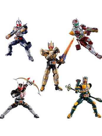 Kamen Rider Blade So-Do Chronicle Kamen Rider Blade Box of 12 Figures and Accessories Gallery Image 2